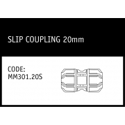 Marley Philmac Slip Coupling 20mm - MM301.20S